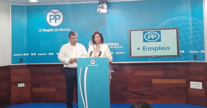 Isabel Borrego en rueda de prensa