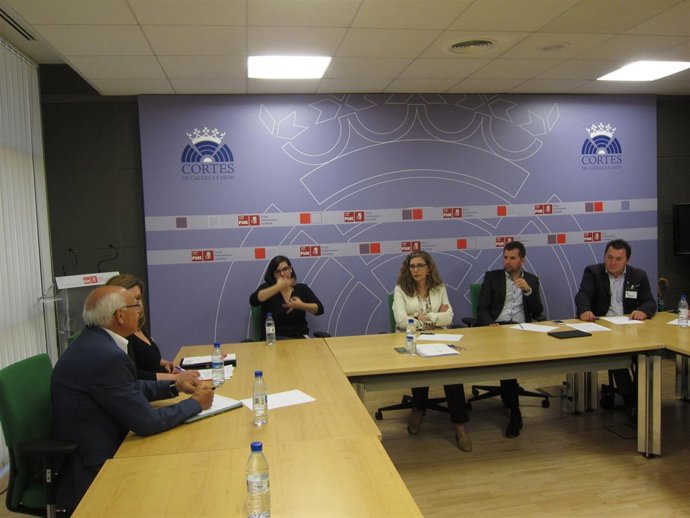 Tudanca en rueda de prensa. 