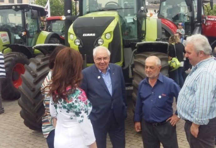 Vicente Álvarez Areces, en un acto de este fin de semana