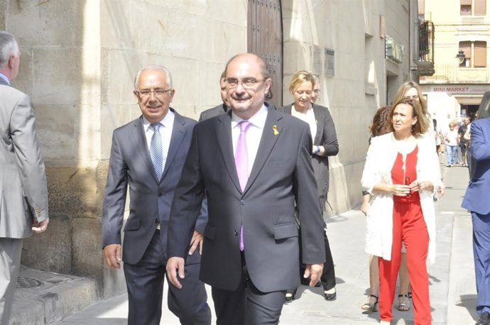 El presidente del Gobierno de Aragón, Javier Lambán.