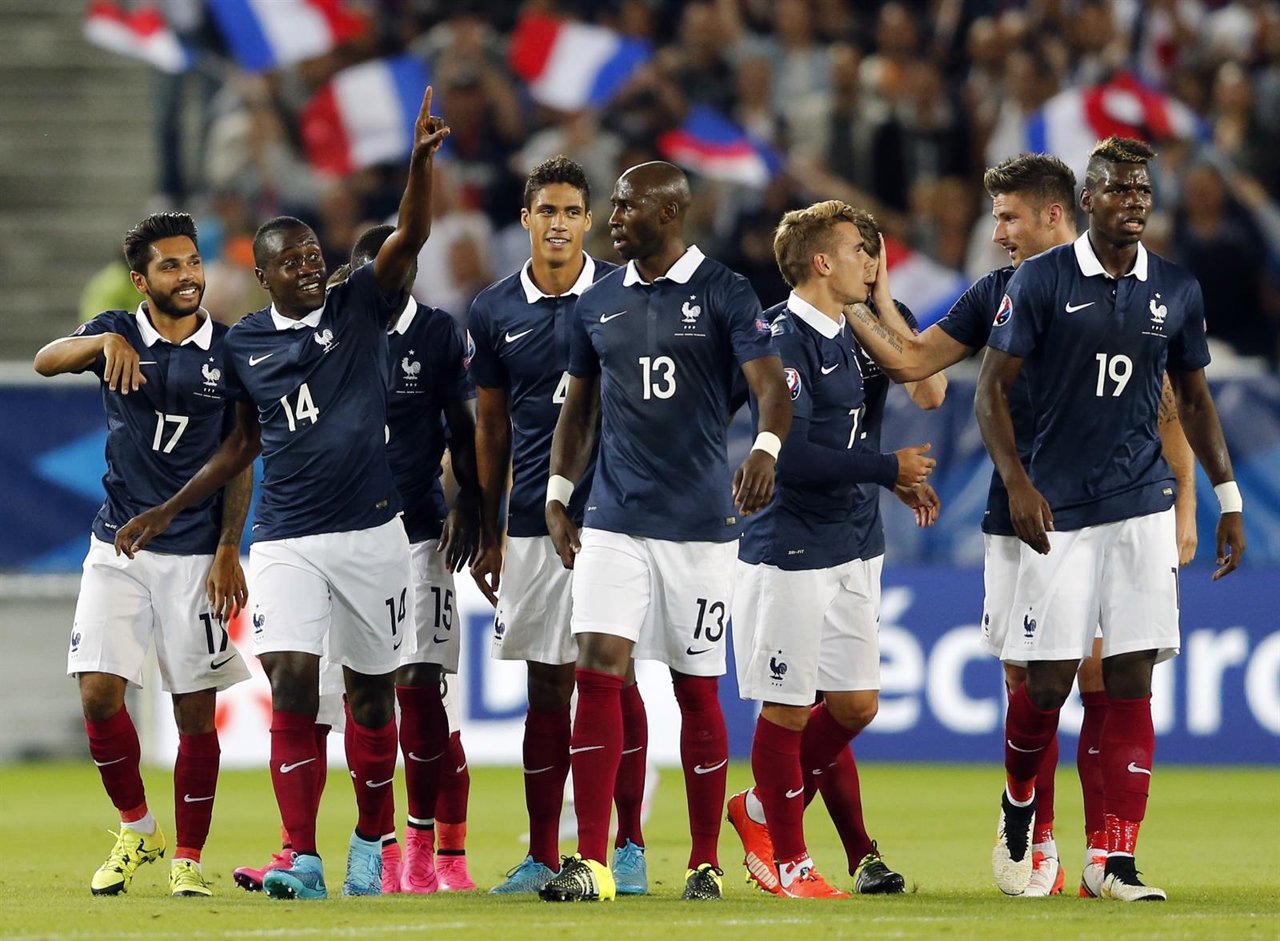 Francia Matuidi Tremoulinas Varane Griezmann