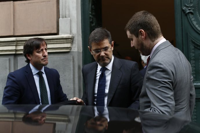El ministro de Justicia en funciones, Rafael Catalá