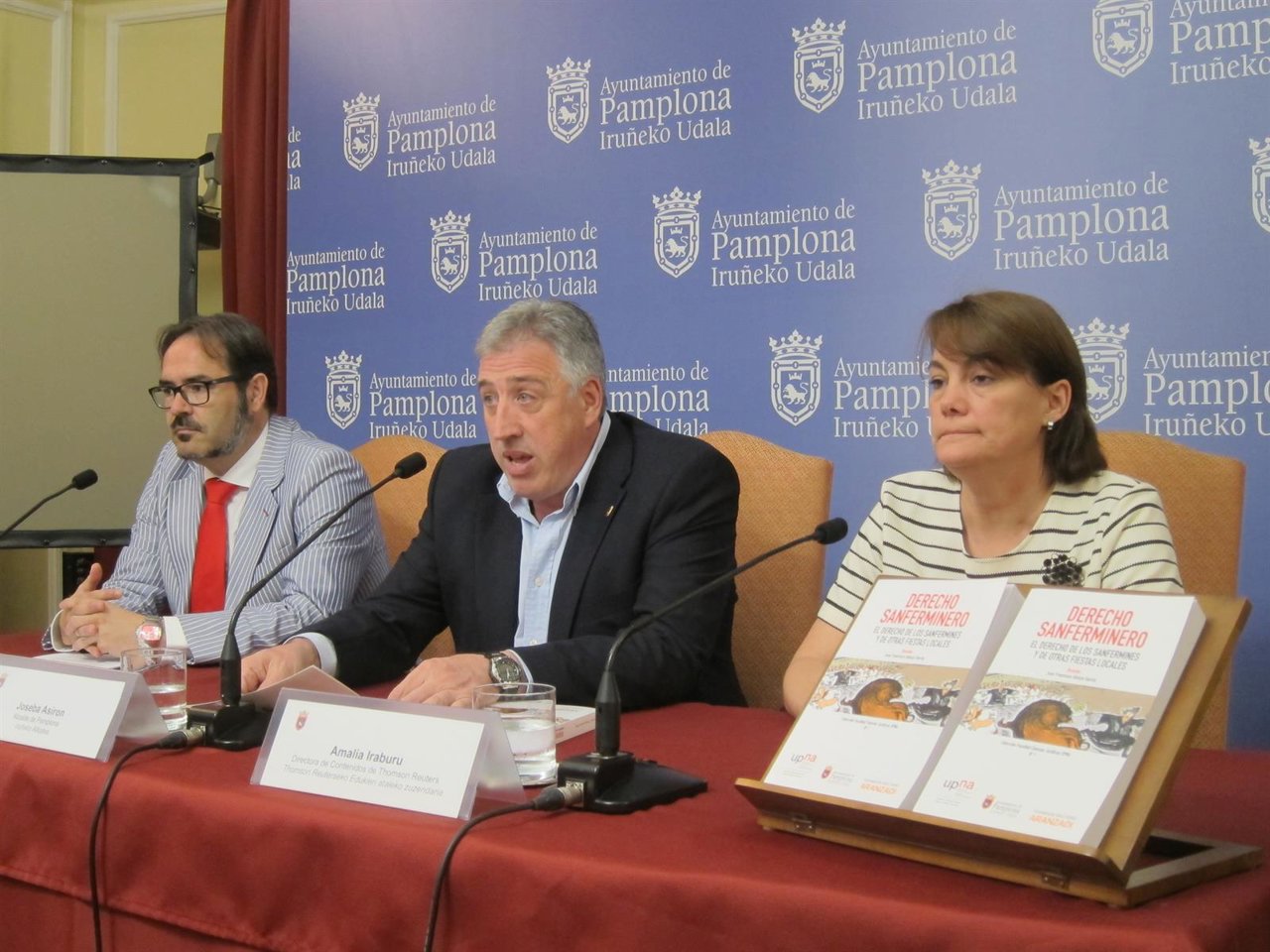 Presentación del libro 'Derecho Sanferminero'.