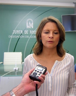 La delegada del Gobierno andaluz en Jaén, Ana Cobo.