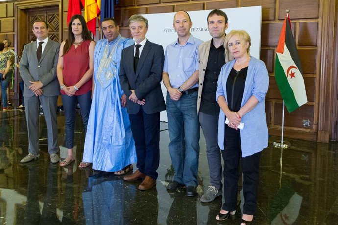 Homenaje del Ayuntamiento a Mohamed Abdelaziz