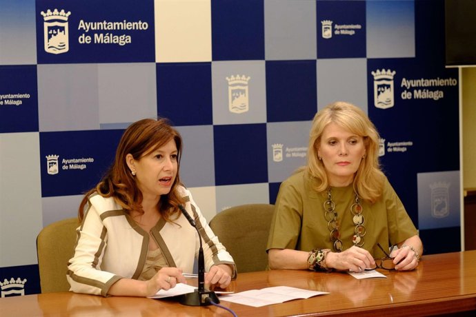Gemma del Corral e Isabel Hurley en rueda de prensa