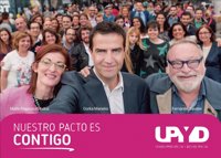 'Nuestro pacto es contigo', lema de la campaña 'low cost' de UPYD para el 26J