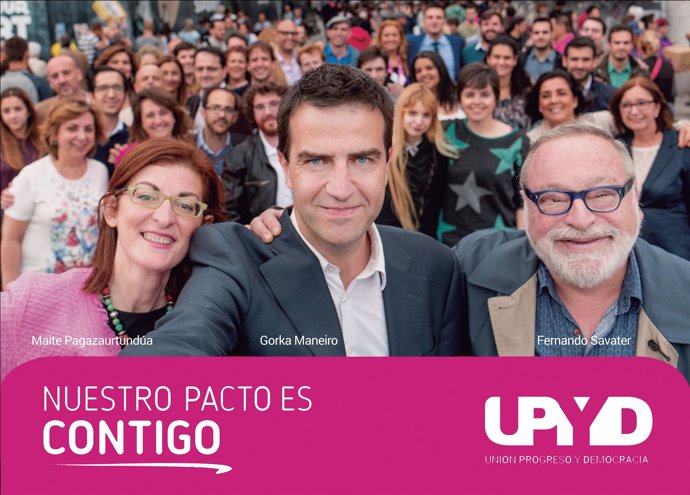 Lema de campaña de UPyD