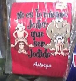 Camiseta que ha generado la polémica