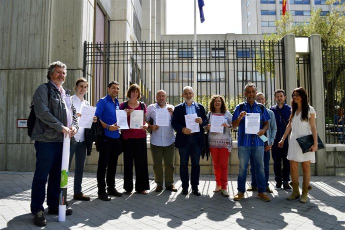 ACTO EN MADRID AYUNTAMIENTOS DEL CAMBIO MOCIONES GAROÑA