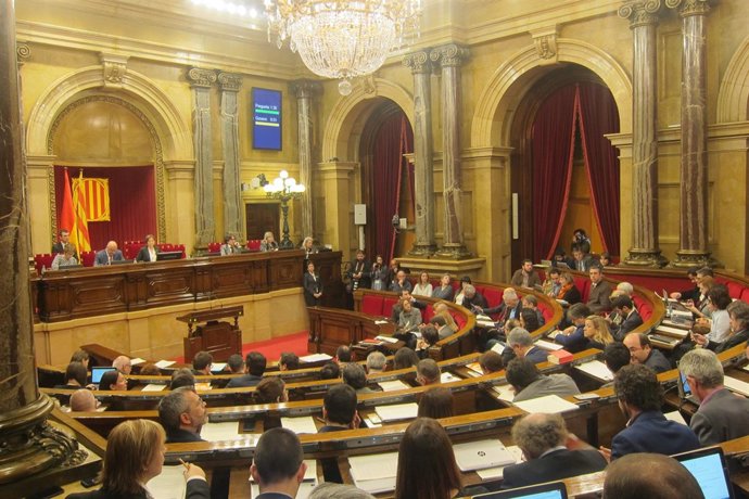 Pleno del Parlament