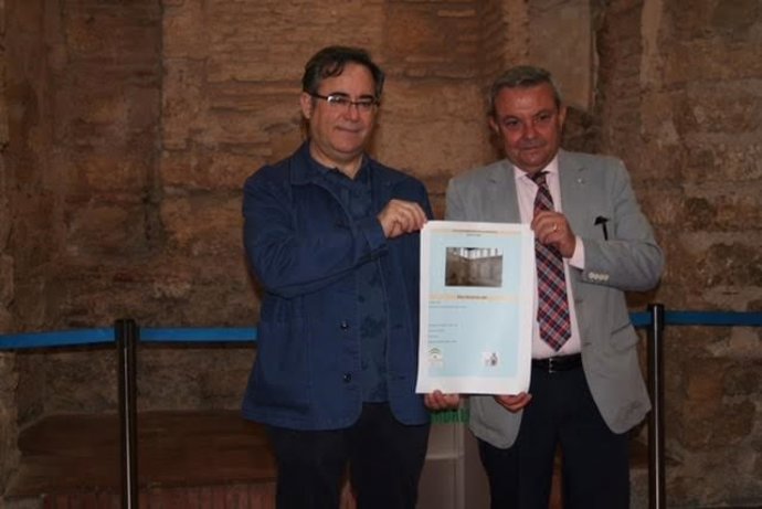 Alcalde (dcha.) y García durante la presentación del programa