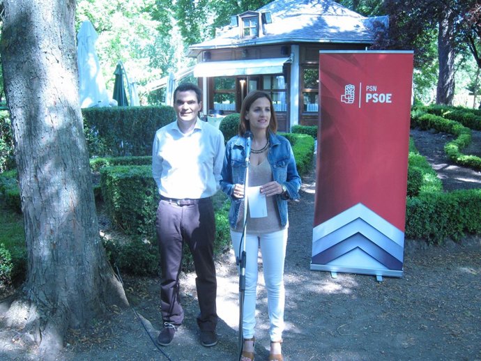 María Chivite y Guzmán Garmendia, del PSN.