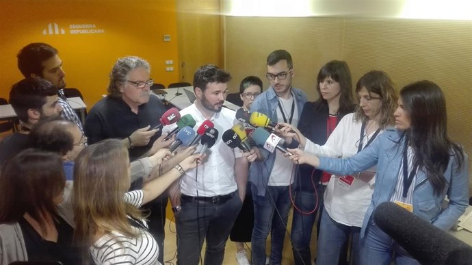 Rufián Sobre CUP + FOTO