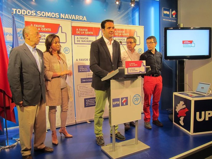 Candidatos de la coalición UPN-PP al Congreso y al Senado