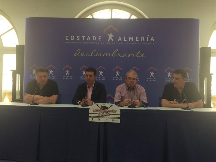 La 'Batalla de Bandas' cuenta con el apoyo de la Diputación de Almería.