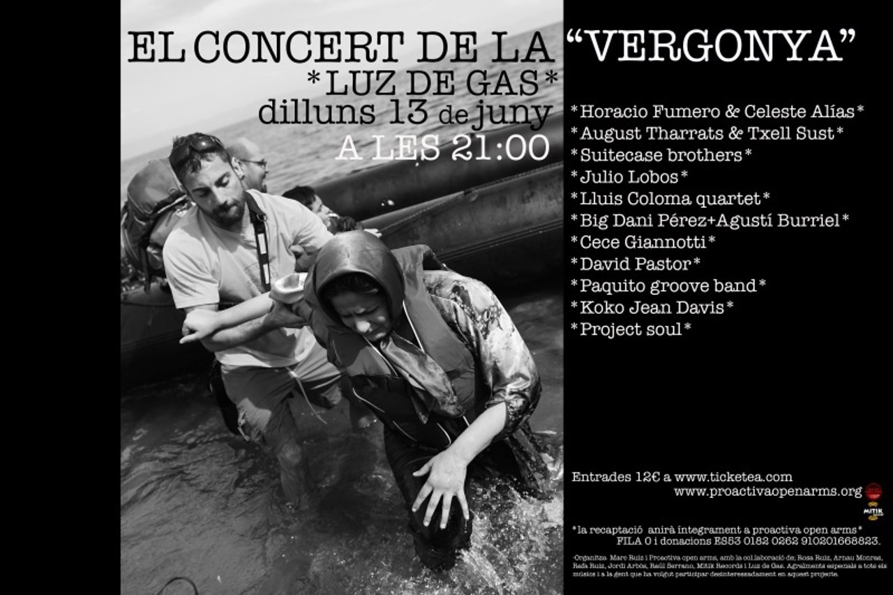 Cartel de 'El concert de la vergonya'