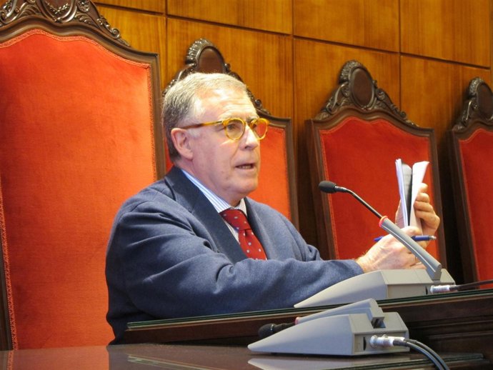 Ignacio Vidau en rueda de prensa.
