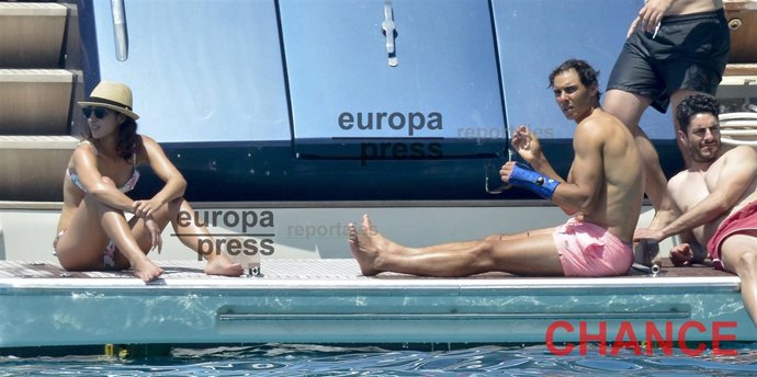 Rafa Nadal, su 30 cumpleaños con Xisca rodeado de las aguas de Ibiza