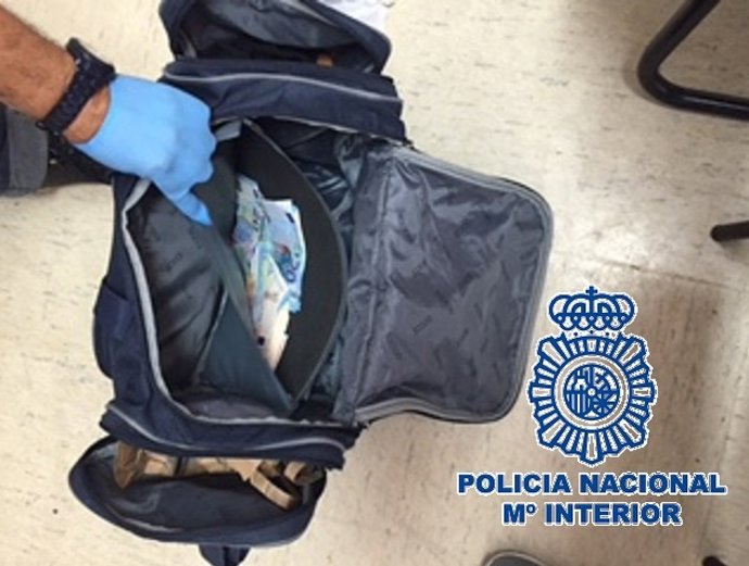 Objetos incautados en una operación de la Policía Nacional en Benalmádena 