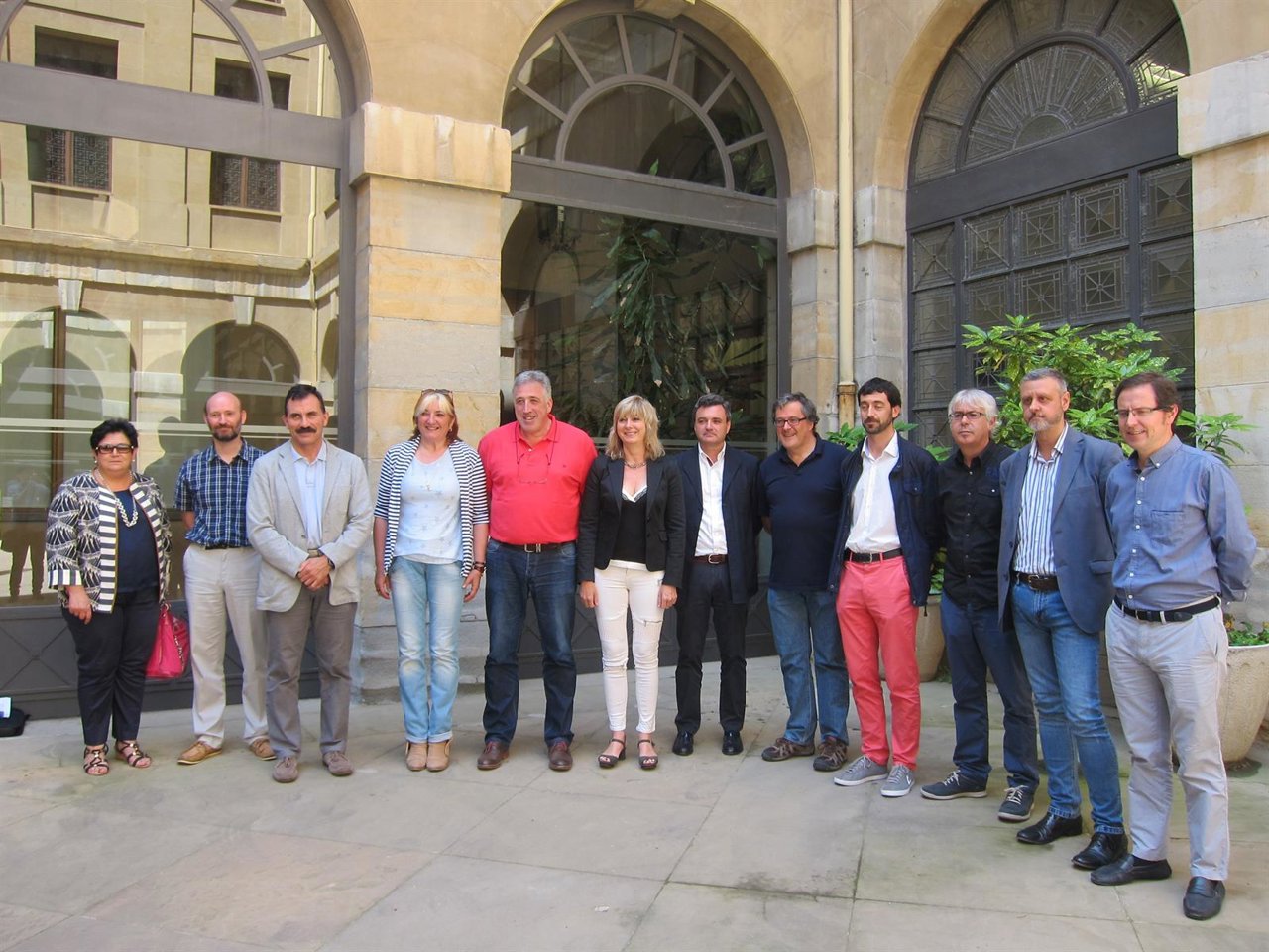 Integrantes de la comisión técnica de coordinación en Memoria Histórica.