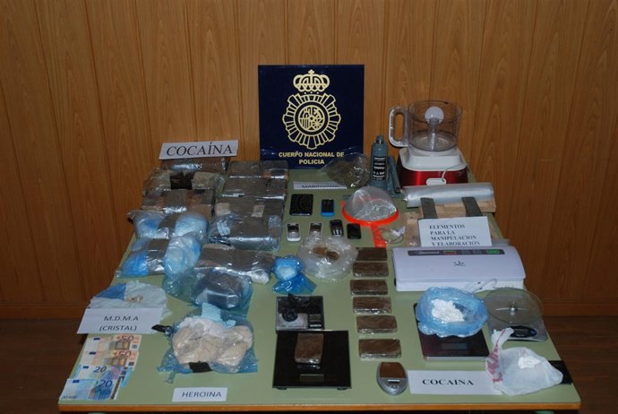 Policía Nacional Desarticula Un Grupo Organizado Dedicado Al Tráfico De Estupefa