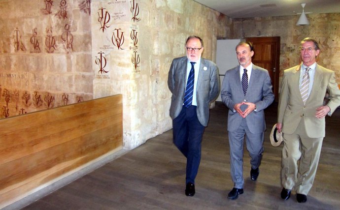 Gracia Aldaz en el centro