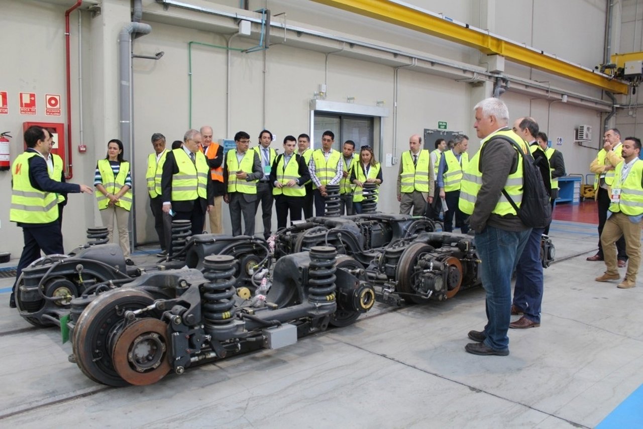 Alamys (metros Latinoamérica) en talleres y cocheras del metro de Málaga