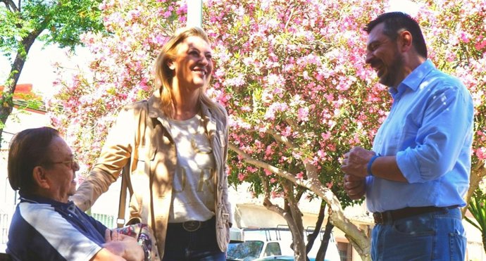 Carolina España y Toni Martín en Málaga 