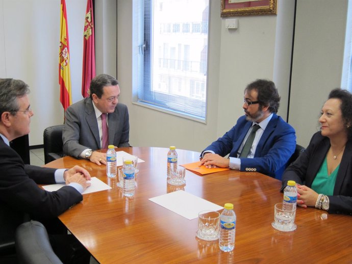 Albarracín y Rivera, durante el encuentro