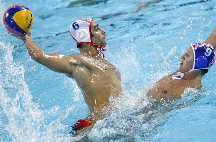 Marc Minguell, de la selección española de waterpolo