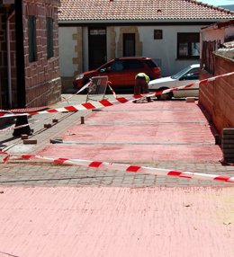 Obras de pavimentación