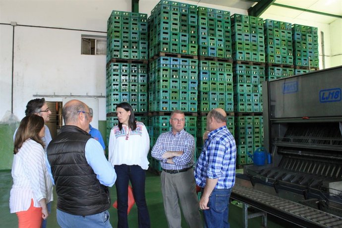 Visita de Susana López Ares a Sidra Canal. 