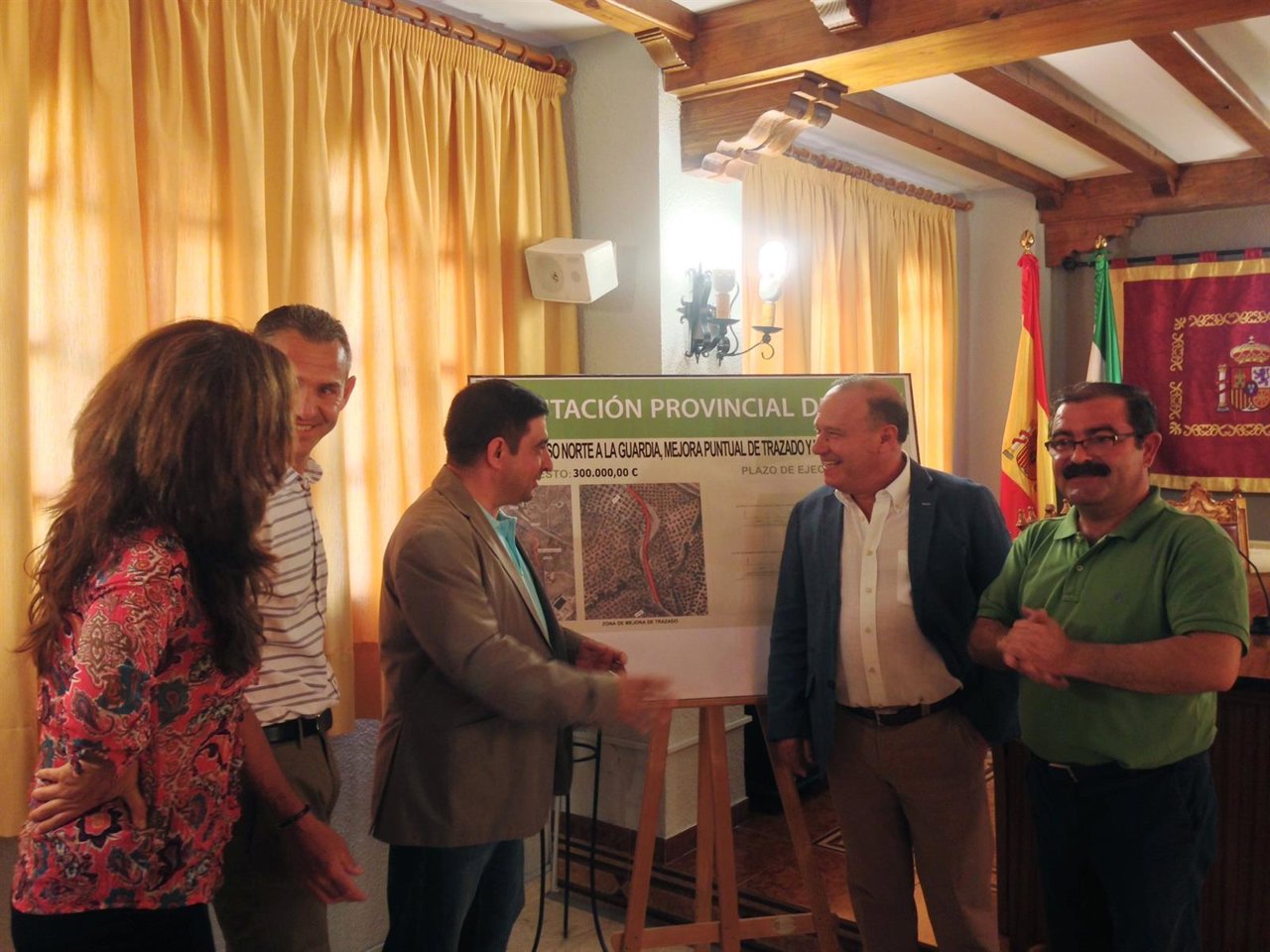Presentación en La Guardia de Jaén del proyecto de adecuación del acceso norte