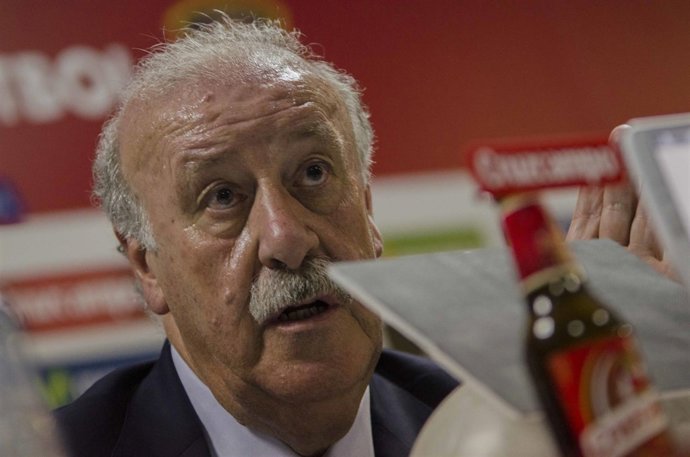 El seleccionador español Vicente del Bosque