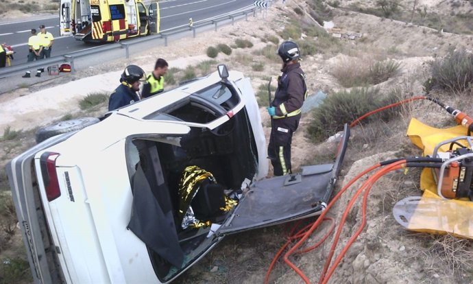 Accidente de tráfico en Ulea