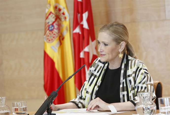 Cifuentes en rueda de prensa tras el Consejo de Gobierno