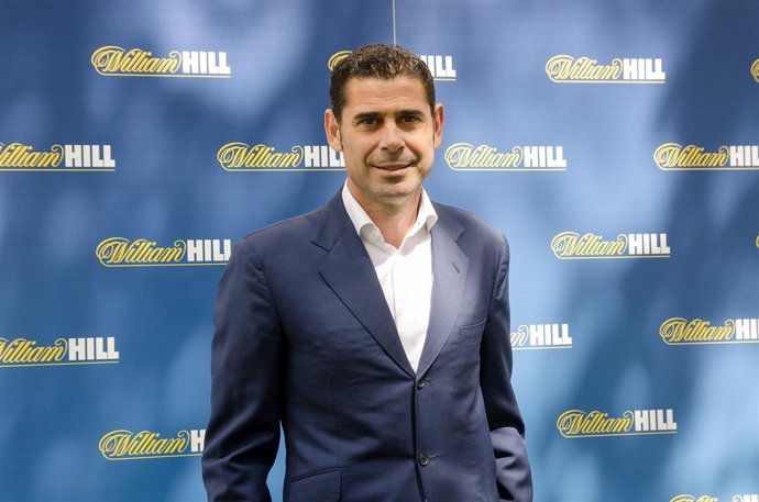 Fernando Hierro en la rueda de William Hill