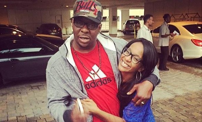 Bobby y Kristina Brown/ cordon