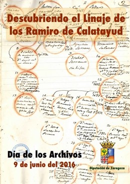 Muestra sobre el linaje de los Ramiro de Calatayud en la DPZ