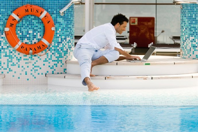 MSC Cruceros ofrece conexión WiFi en toda su flota