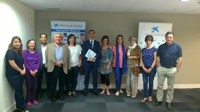 La Caixa renueva el programa Incorpora en Navarra.