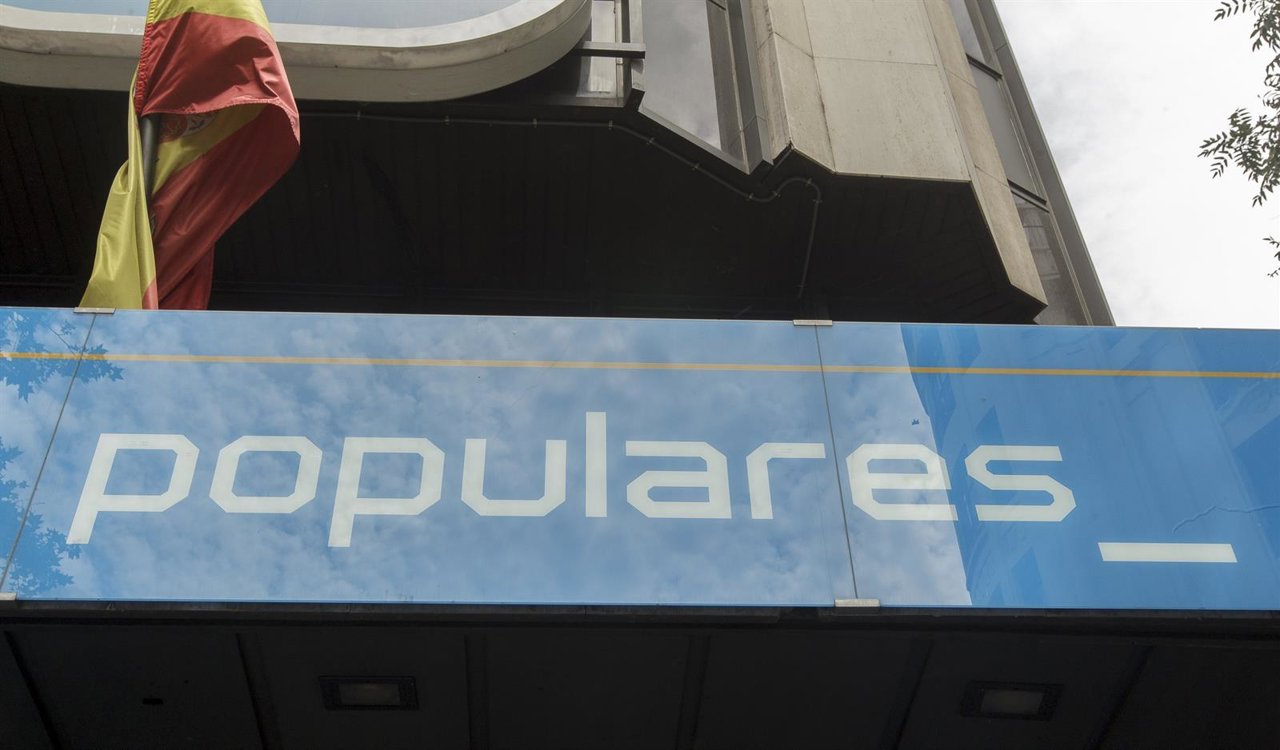 Sede del PP en la calle Génova