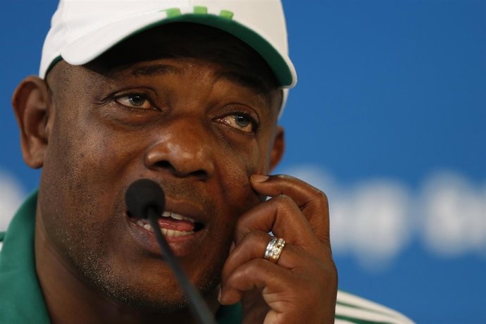 Stephen Keshi, seleccionador de Nigeria