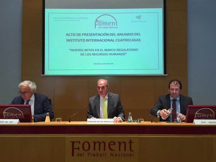 Presentación de un informe sobre RR.HH. Del Instituto Internacional Cuatrecasas