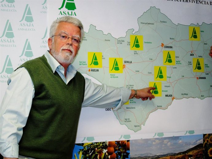 El presidente de Asaja-A, Ricardo Serra.