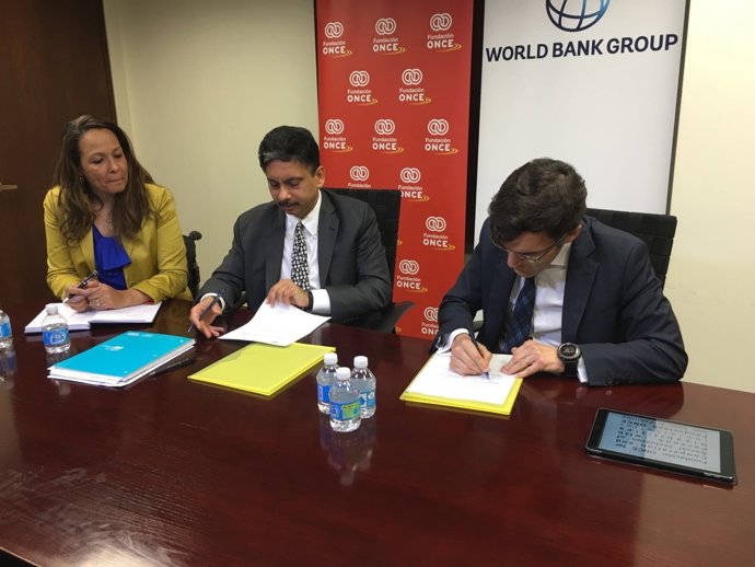 Acuerdo Banco Mundial y Fundación ONCE