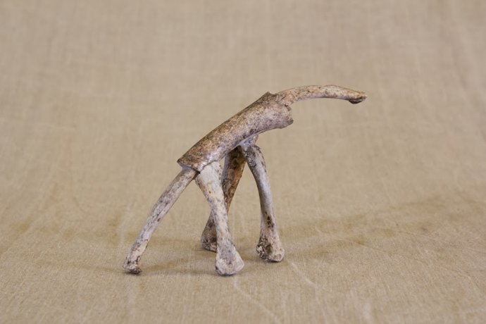 Una de las piezas de la exposición Folitraque