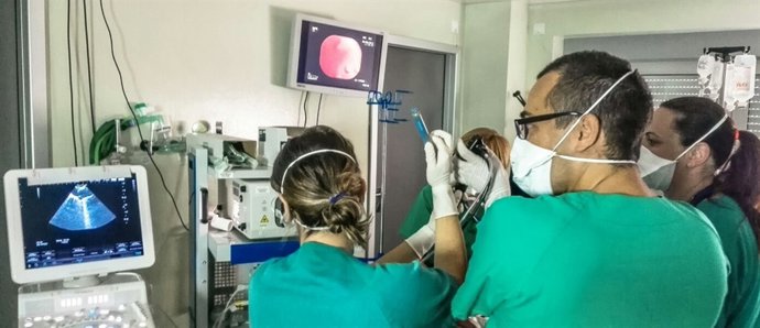 La Unidad de Broncoscopia de La Candelaria