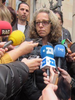 Ester Quintana tras el juicio contra los dos mossos